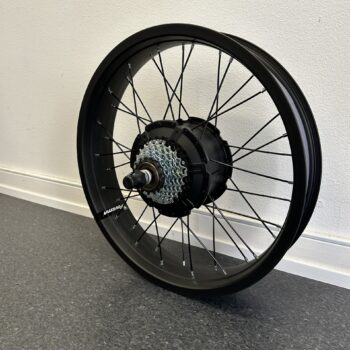 bakhjul 20x4 med 750 motor Elmotor 750W med fälg till elcykel