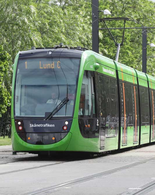 Elcykel i Lund Sweden