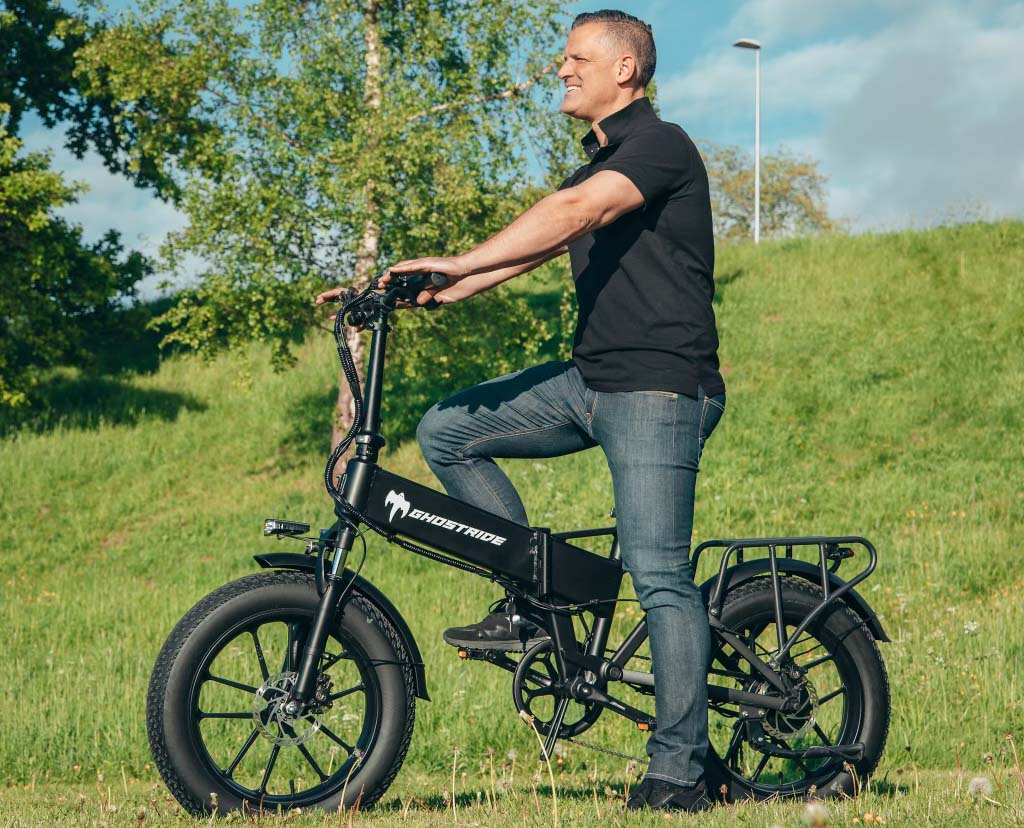 hopfällbara elcyklar i Sverige 