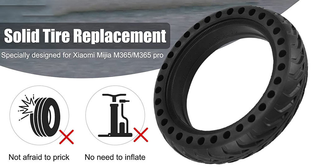 Punkteringsfria honeycombdäck till Xioami M365/Pro 8,5" original 2 Honeycombdäck Xiaomi M365/Pro
