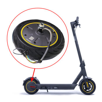 Motor med däck 10" Ninebot G30 350w gen 2 original