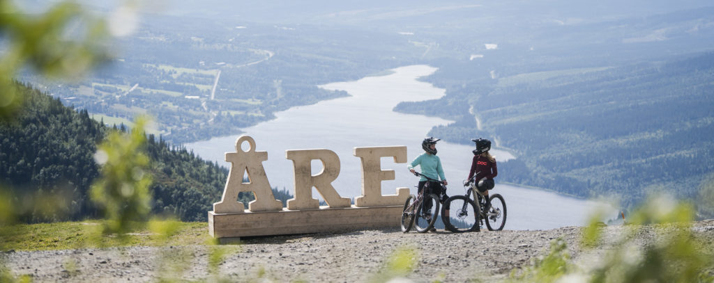 Elcyklar i Åre