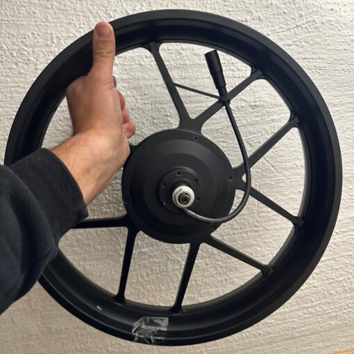 Elmotor 1000W med fälg till elcykel - Image 3