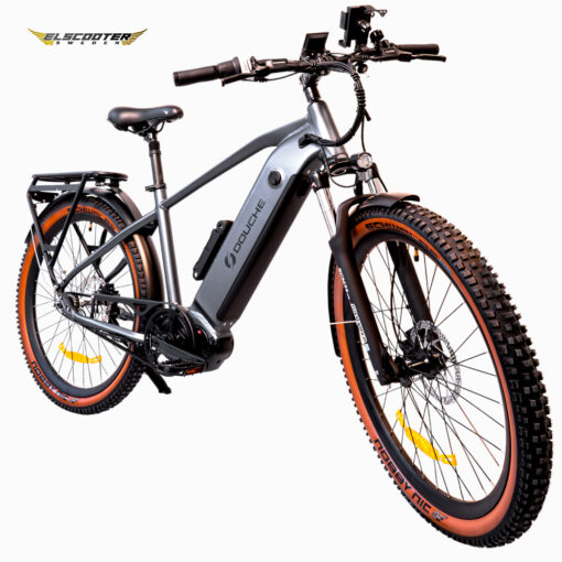 Elscooter Sweden Gra Douche 11 scaled elcykel Elcykel DOUCHEBIKE 250W ELIT med remdrift - räckvidd 110km