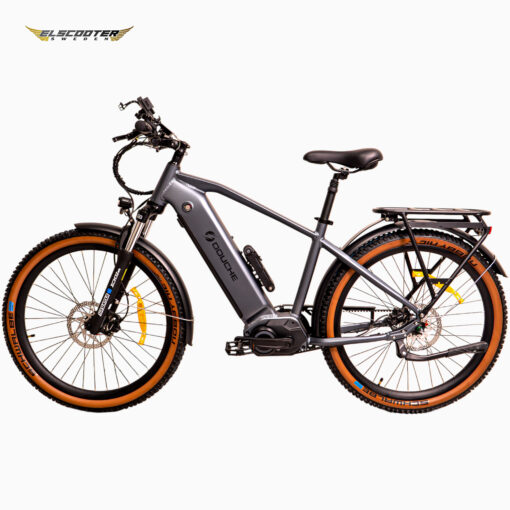 Elscooter Sweden Gra Douche 2 scaled elcykel Elcykel DOUCHEBIKE 250W ELIT med remdrift - räckvidd 110km