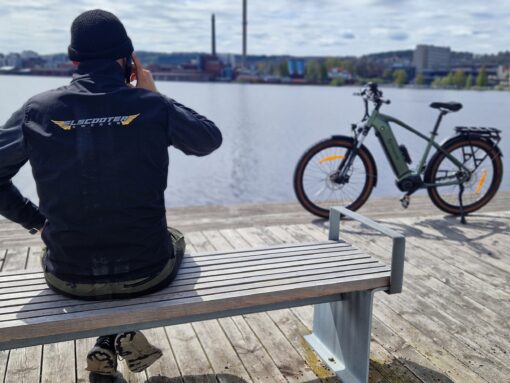 elit 1 elcykel Elcykel DOUCHEBIKE 250W ELIT med remdrift - räckvidd 110km