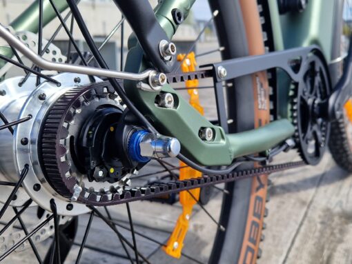 elit 4 elcykel Elcykel DOUCHEBIKE 250W ELIT med remdrift - räckvidd 110km