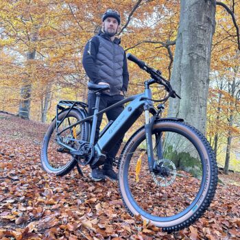 framifran host jeppe elcykel Elcykel DOUCHEBIKE 250W ELIT med remdrift - räckvidd 110km