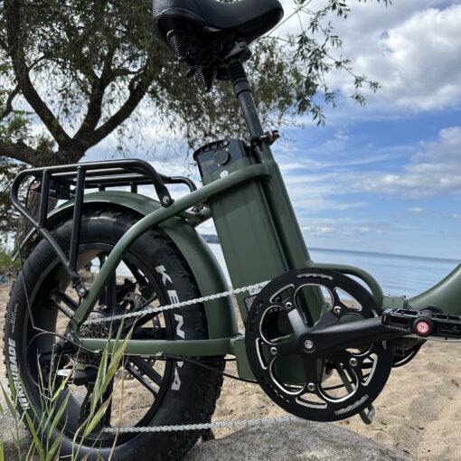 Elcykel DOUCHEBIKE 250W SVAN - Hopfällbar - Räckvidd 100km - Image 6