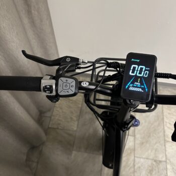 styre o display dam Elcykel DOUCHEBIKE 750W Svan Elcykel DOUCHEBIKE 750W Svan