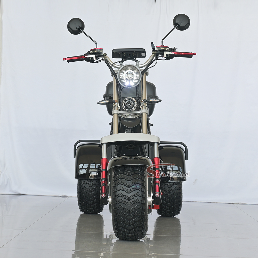 Elmoped M3 TRIKE 4000W - 2-hjuls drift - räckvidd 10 mil 2 Elmoped M3 TRIKE 4000W - 2-hjuls drift - räckvidd 10 mil - Image 2