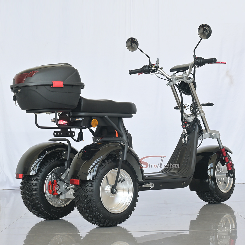 Elmoped M3 TRIKE 4000W - 2-hjuls drift - räckvidd 10 mil 7 Elmoped M3 TRIKE 4000W - 2-hjuls drift - räckvidd 10 mil - Image 7