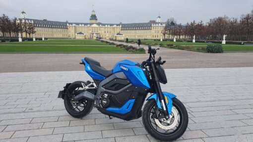 Elmotorcykel TINBOT RS1 - 20000W Peak power - 120 km/h - Räckvidd 20 mil