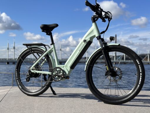 250W mint 7 scaled Elcykel DOUCHEBIKE 250W MINT - 100km räckvidd