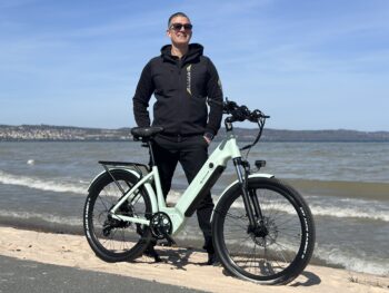 jkijijioj Elcykel DOUCHEBIKE 250W MINT - 100km räckvidd