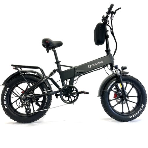 Elcykel DOUCHEBIKE 750W STILETTE - Hydrauliska bromsar - Räckvidd 70km - Hopfällbar