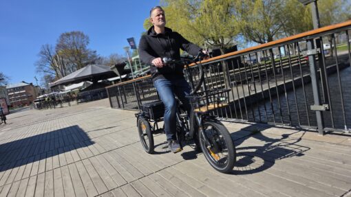 Elcykel DOUCHEBIKE 250W TRIKE - Trehjuling - räckvidd 10 mil - Image 4