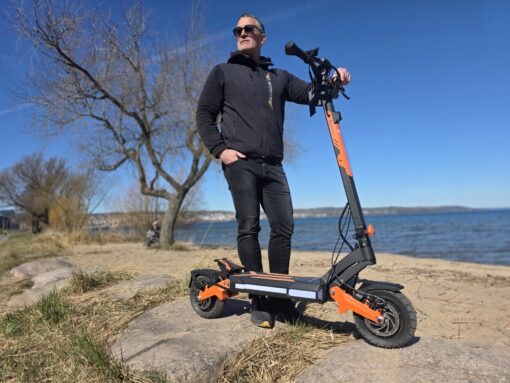 Elscooter DOUCHE DRAKEN 2200W - Räckvidd 80 km - Hastighet 65 km/h