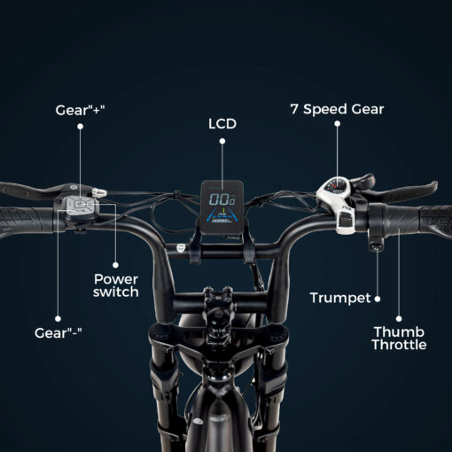 03 <h2>Elcykel DOUCHEBIKE 250W Limpan</h2> Elcykel DOUCHEBIKE 250W Limpan - 60km räckvidd