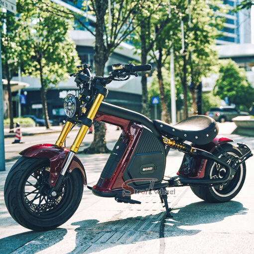 Elmotorcykel DOUCHE M8 SPORT - räckvidd 85 km - Image 6