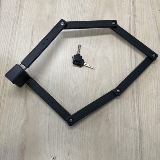 Lås solid metall till cykel och elscooter 95 cm diameter