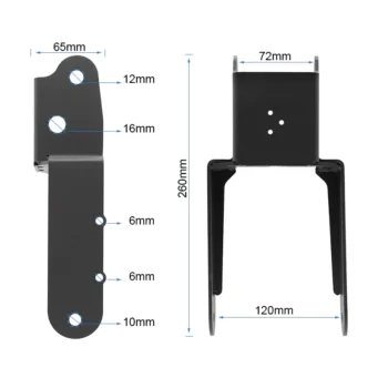 Alternative view of Framgaffel KUKIRIN G2
