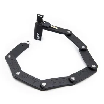 Alternative view of Lås solid metall till cykel och elscooter - 80cm