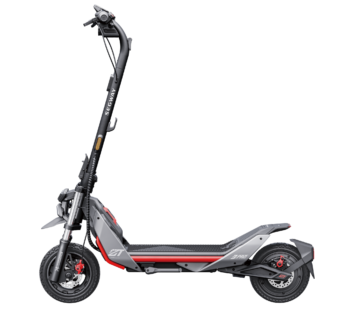 Segway ZT3 Pro Product picture Side view 2140x1980 72 <strong>ZT3 Pro</strong> kombinerar prestanda och innovation i en modern design. Med en <strong>stark 1600W-motor</strong> når den 25 km/h och klarar lutningar på upp till 25 %. Segway Ninebot ZT3 Pro - Räckvidd 79km - Hastighet 25km/h