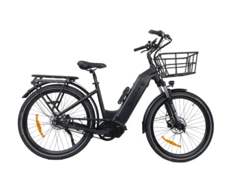 Elcykel DOUCHEBIKE 250W ELIT DAM med remdrift - räckvidd 110km